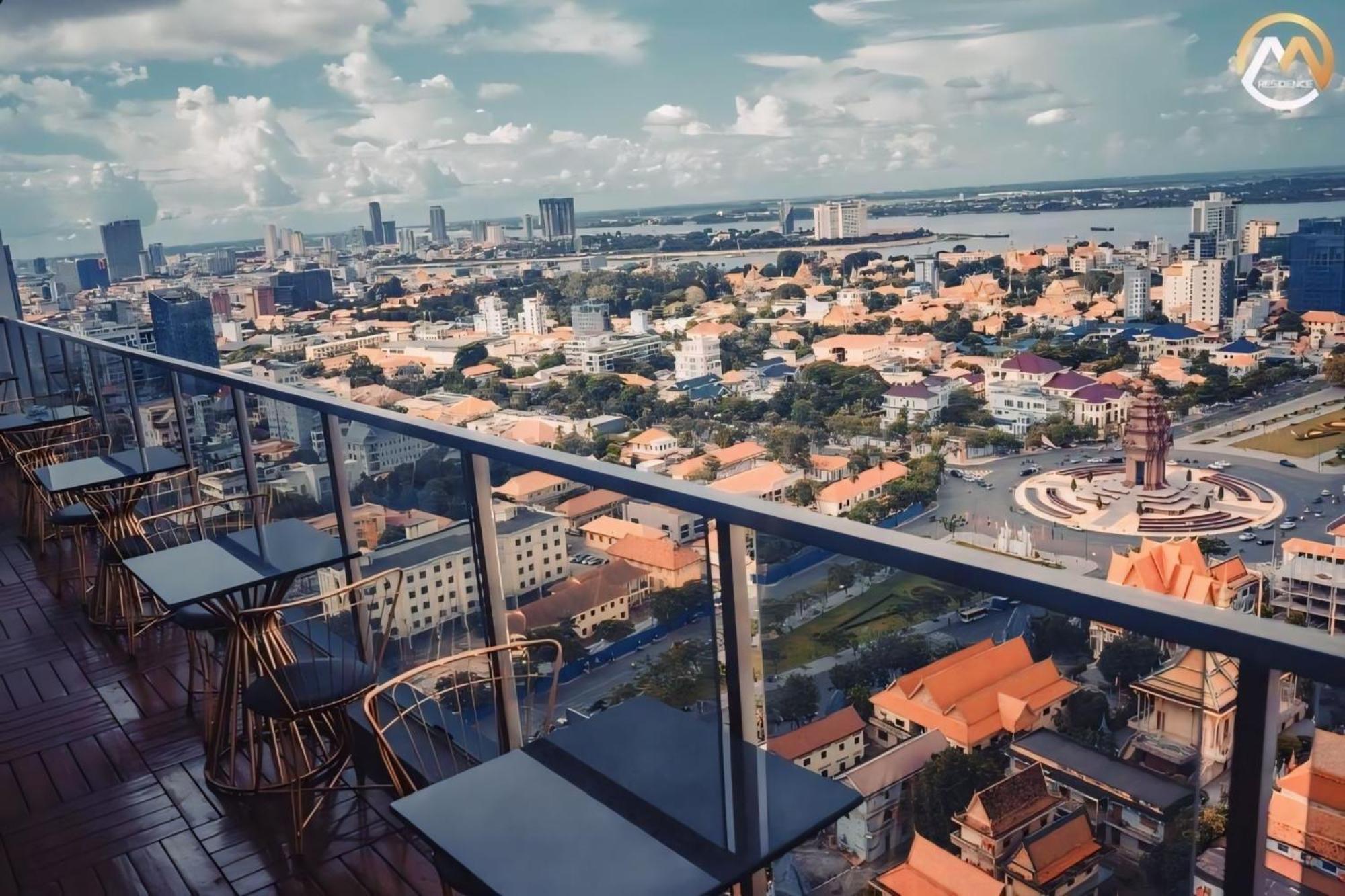 Hotel Serviced Condo Unique Infinity Pool With Mekong River View Phnompenh Exteriér fotografie