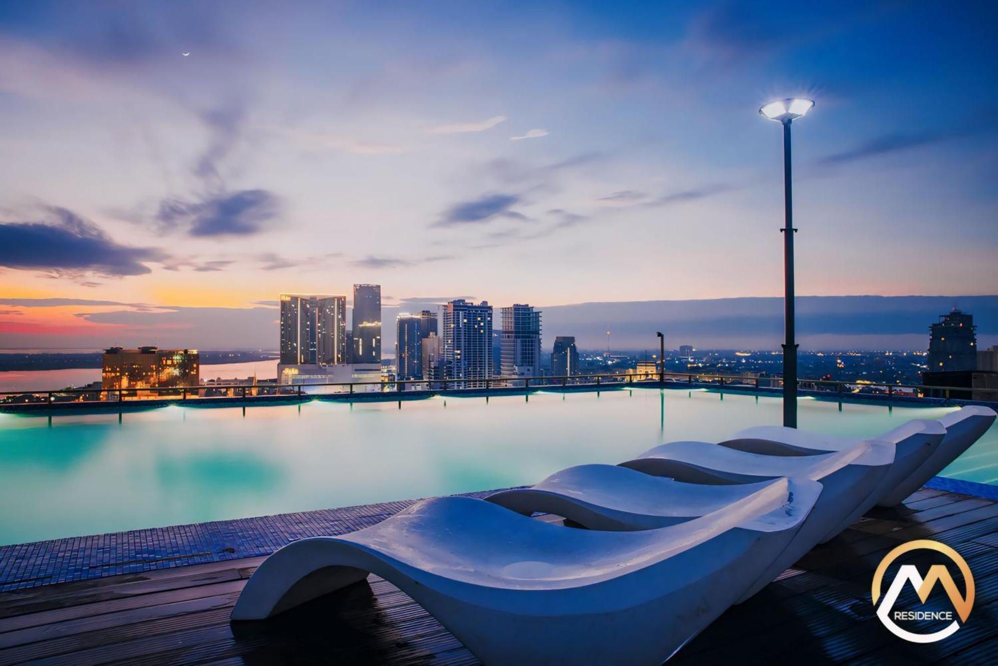 Hotel Serviced Condo Unique Infinity Pool With Mekong River View Phnompenh Exteriér fotografie